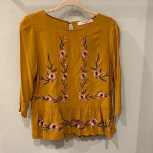 Embroidered blouse
